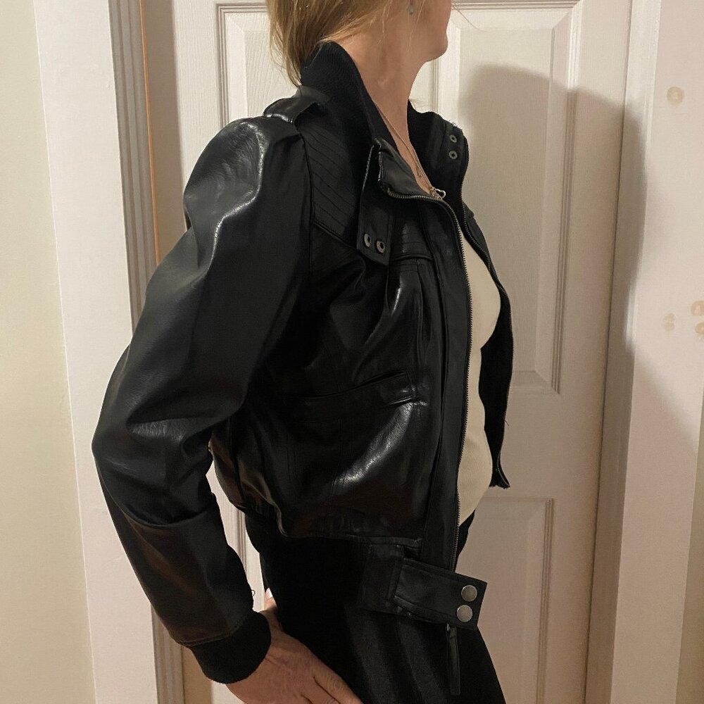 Miley Cyrus & Max Azria bomber jacket, size XL